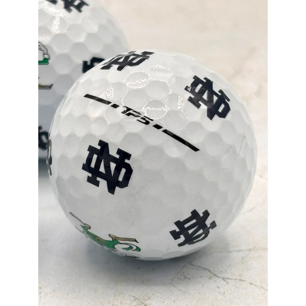 Notre Dame Fighting Irish‎ TaylorMade Tp5 Pix Golf Balls Lot of 4 No Box EUC